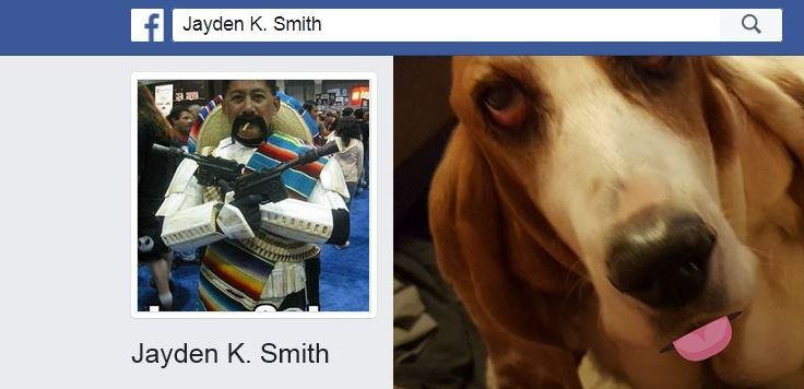Profil Facebook de Jayden K. Smith